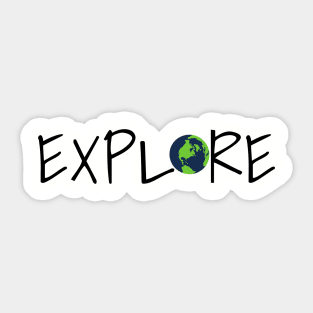 Exploration! Sticker